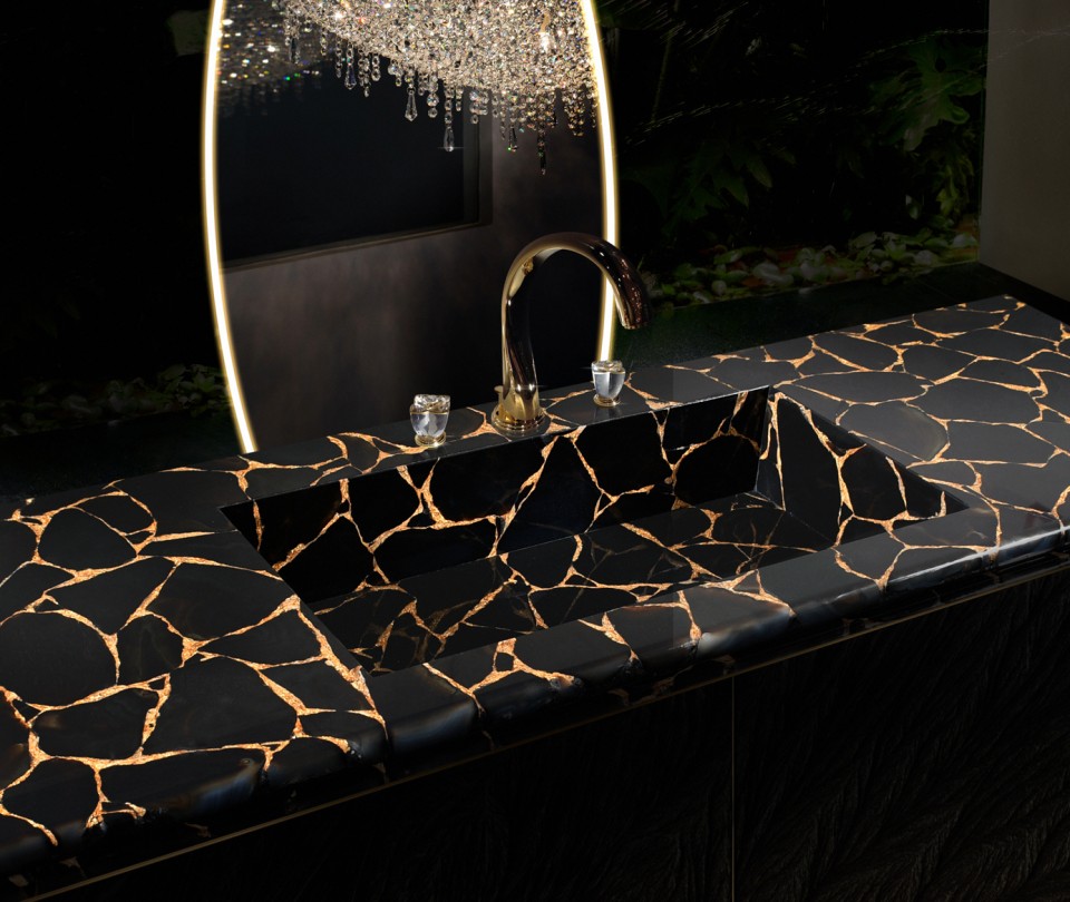 Agate Black Diamond