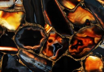 Umbra with Gold Detail Backlit