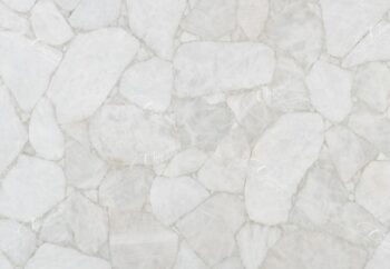 White Leather Finish Detail