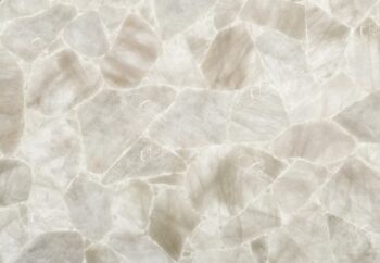 White Leather Finish Detail Backlit